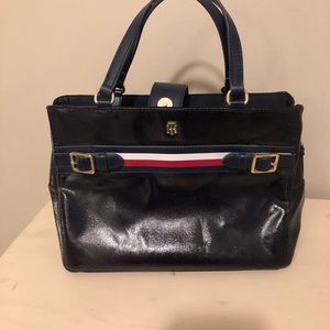 New, Tommy Hilfiger dark blue handbag.
